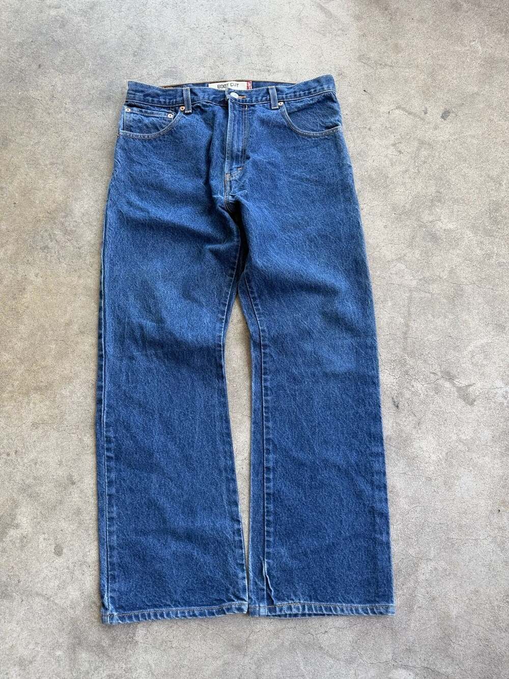 Vintage Levi's 517 Boot Cut Blue Denim Jeans
